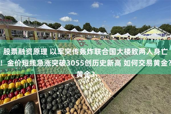 股票融资原理 以军突传轰炸联合国大楼致两人身亡！金价短线急涨突破3055创历史新高 如何交易黄金？