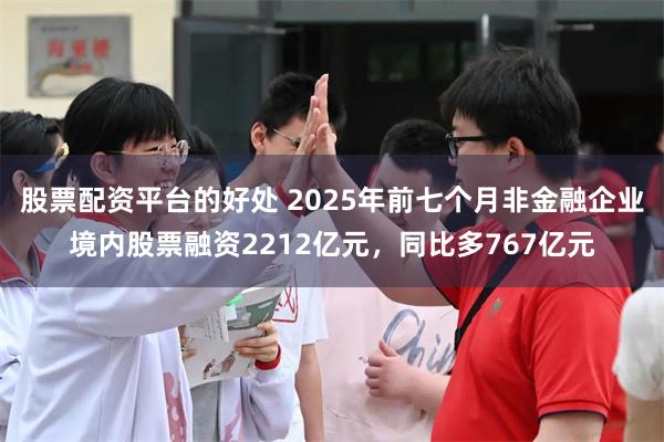 股票配资平台的好处 2025年前七个月非金融企业境内股票融资2212亿元，同比多767亿元