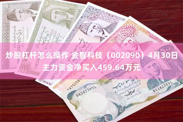 炒股杠杆怎么操作 金智科技（002090）4月30日主力资金净买入459.64万元